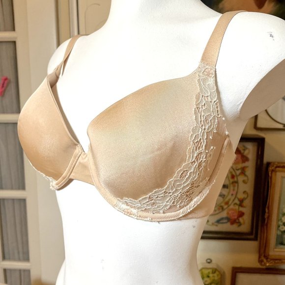 Wacoal Beige Opulence Contour Lightly Padded Underwire Bra 853112 - Picture 2 of 9